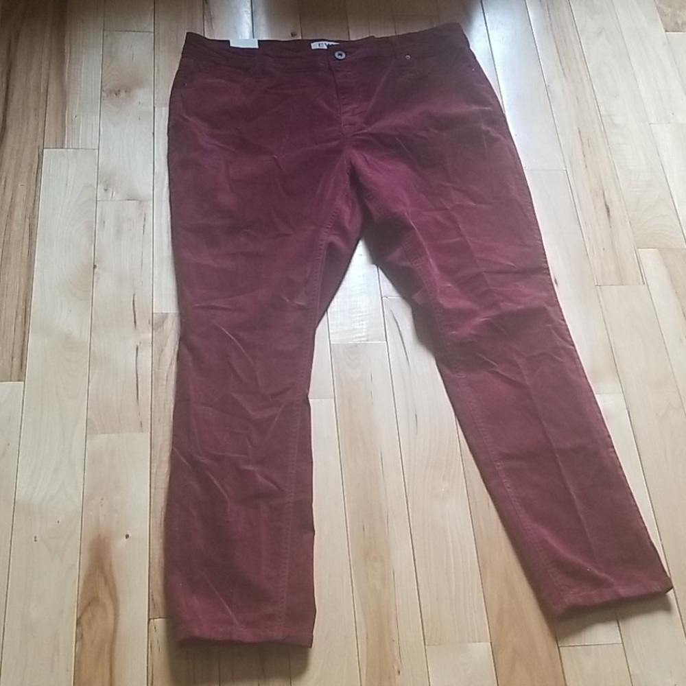 EVI Plus sz Velvet Jean's NWT wz 18 STRETCH